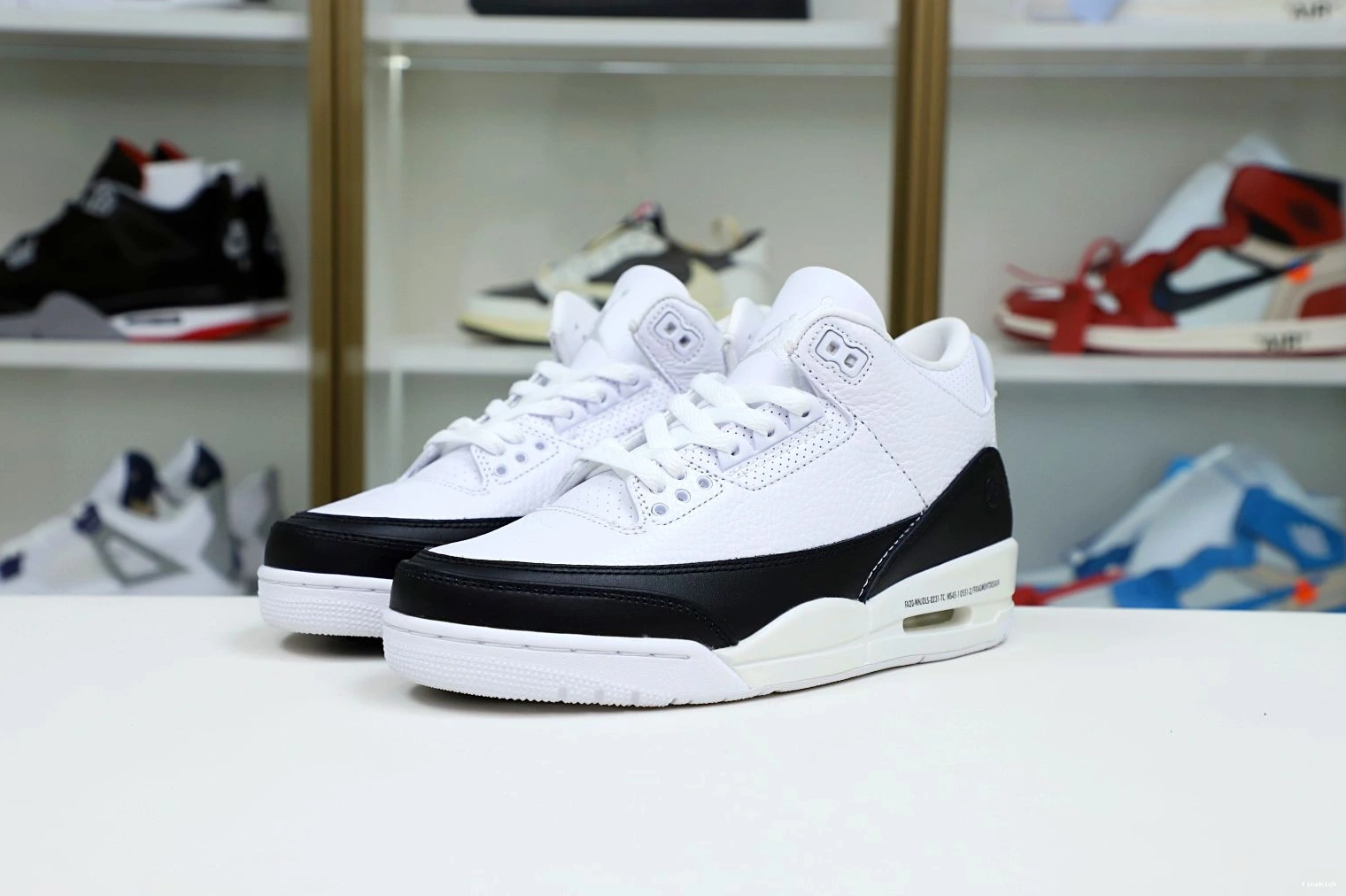 'WHITE' FRAGMENT JORDAN AIR 3 DESIGN X SP RETRO 0827